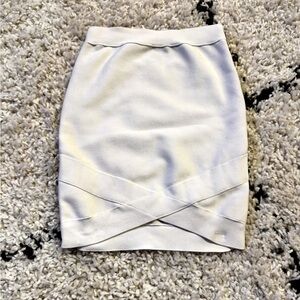 Marciano white bandage skirt